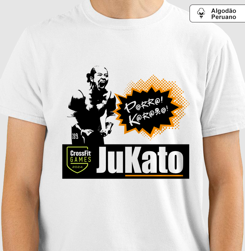 Camiseta algodão peruano branca