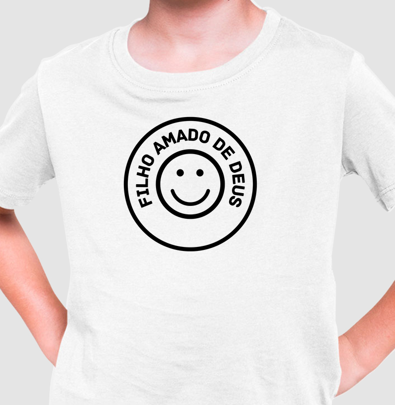 camiseta menino filho amado