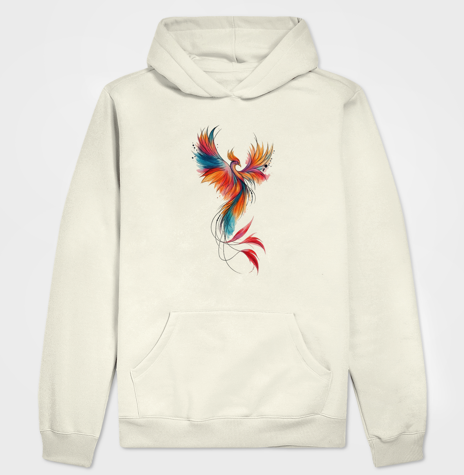 Fênix em Aquarela