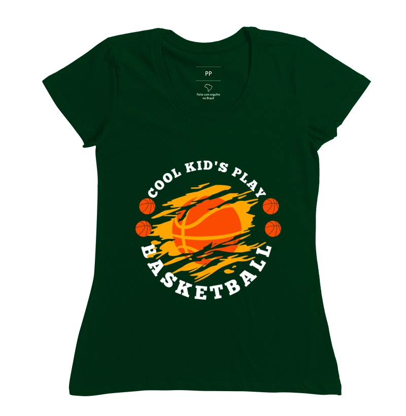 Camiseta estampada vs 18 Basquete