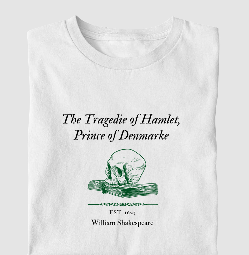 Camiseta Hamlet - William Shakespeare