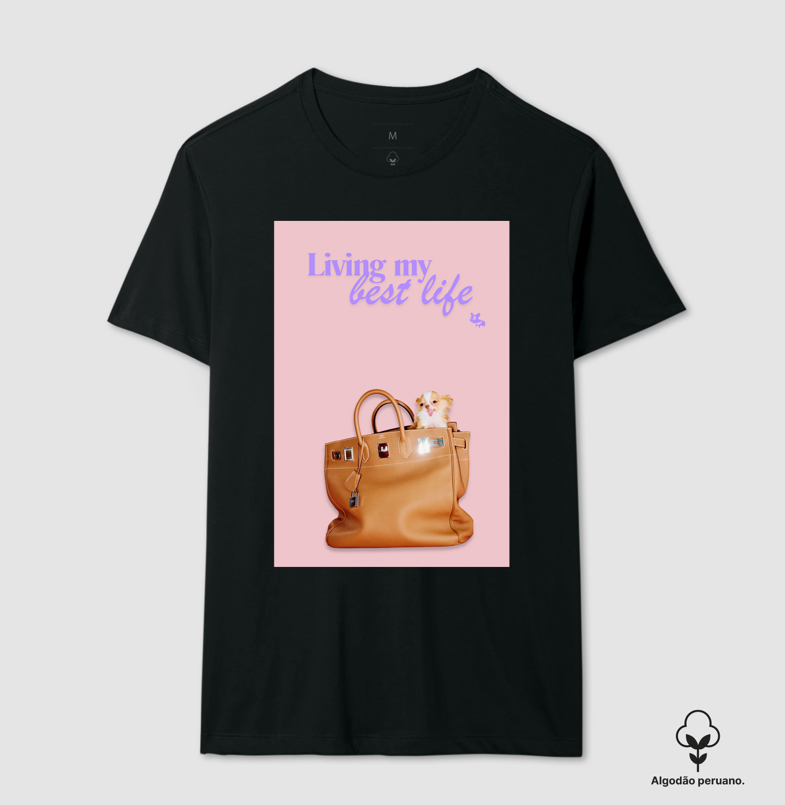 Camiseta Living my best life