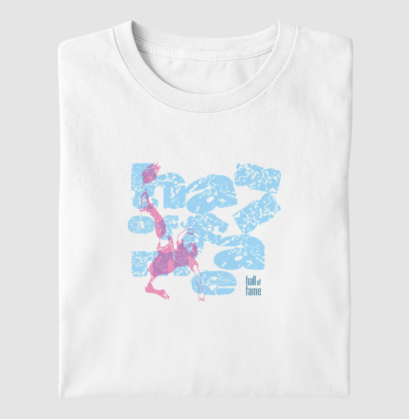 Camiseta estampada hall of fame - player