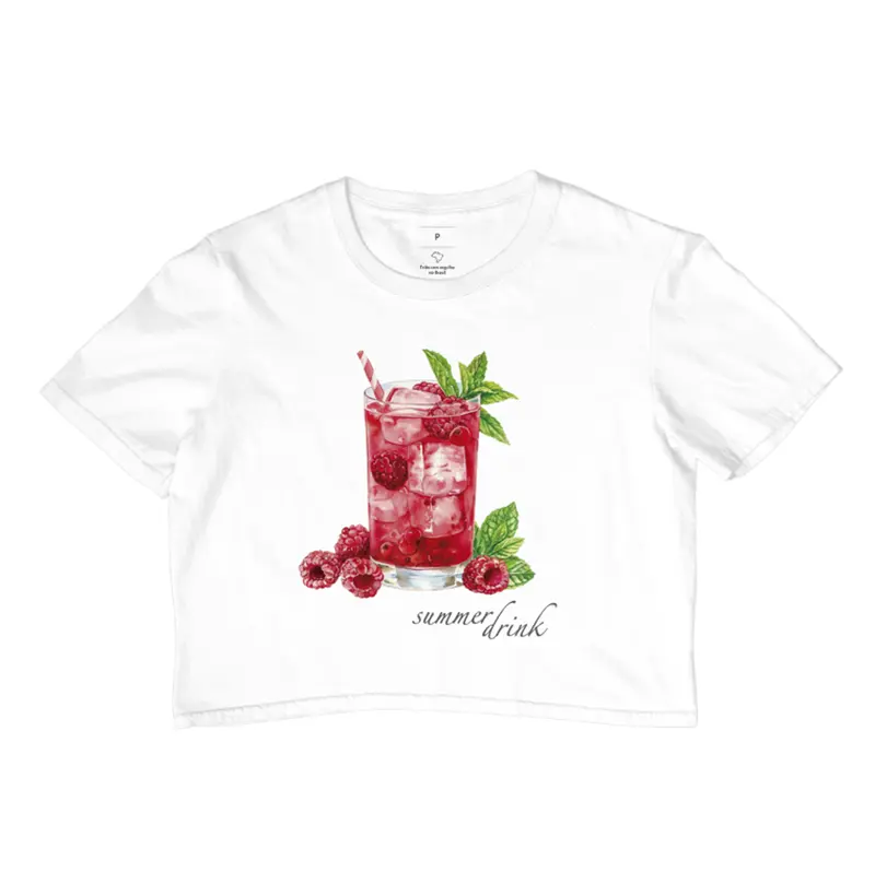 Cropped Red Drink 