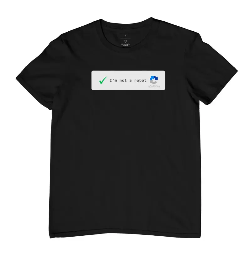 Camiseta I'm not a robot