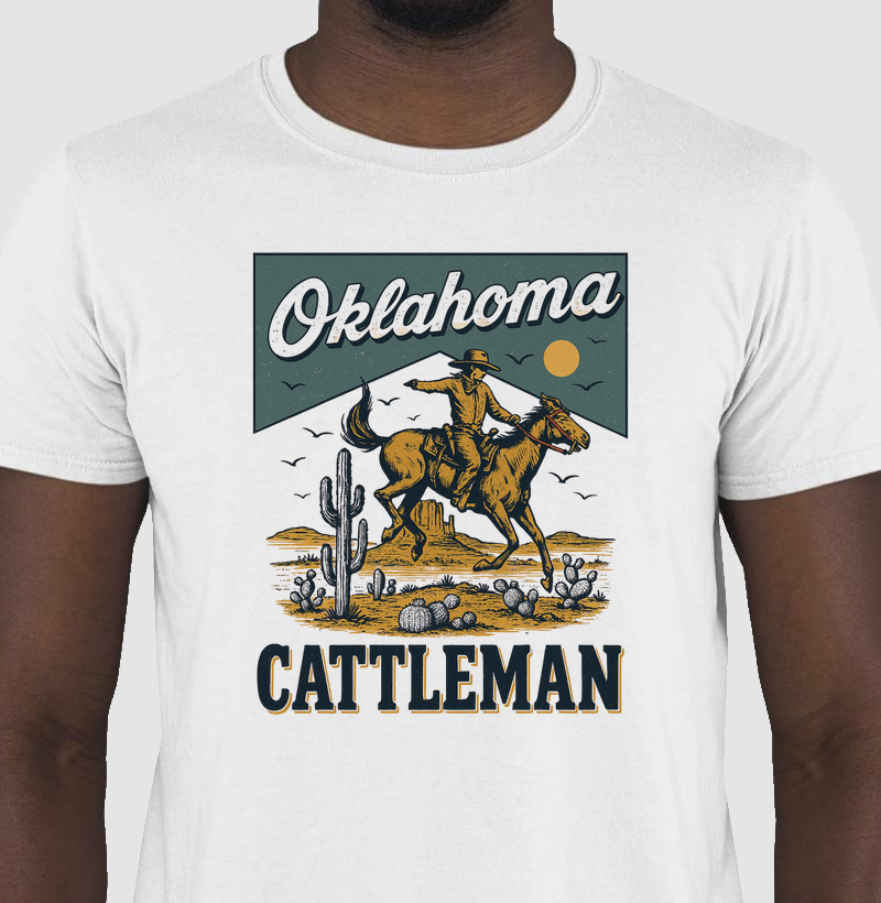 Camiseta oklahoma - RODEIO
