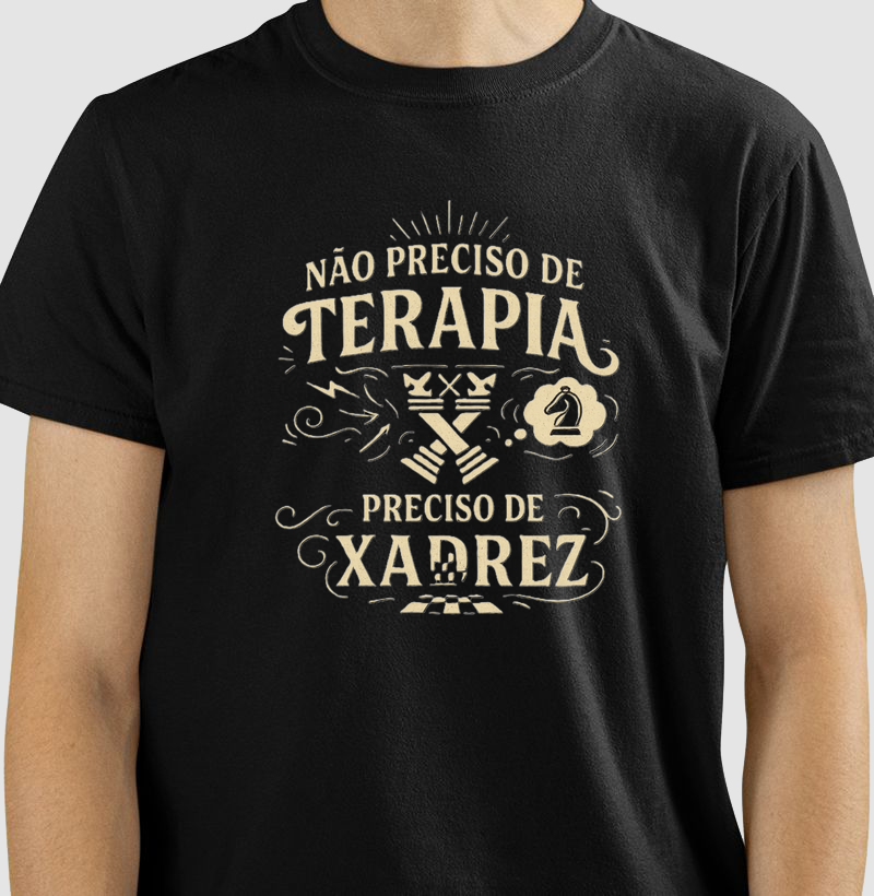 Não preciso de terapia, preciso de xadrez