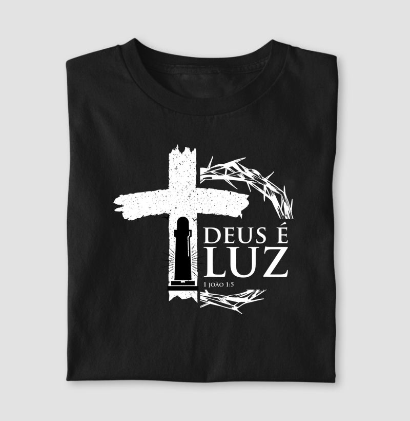 Camiseta Deus é Luz