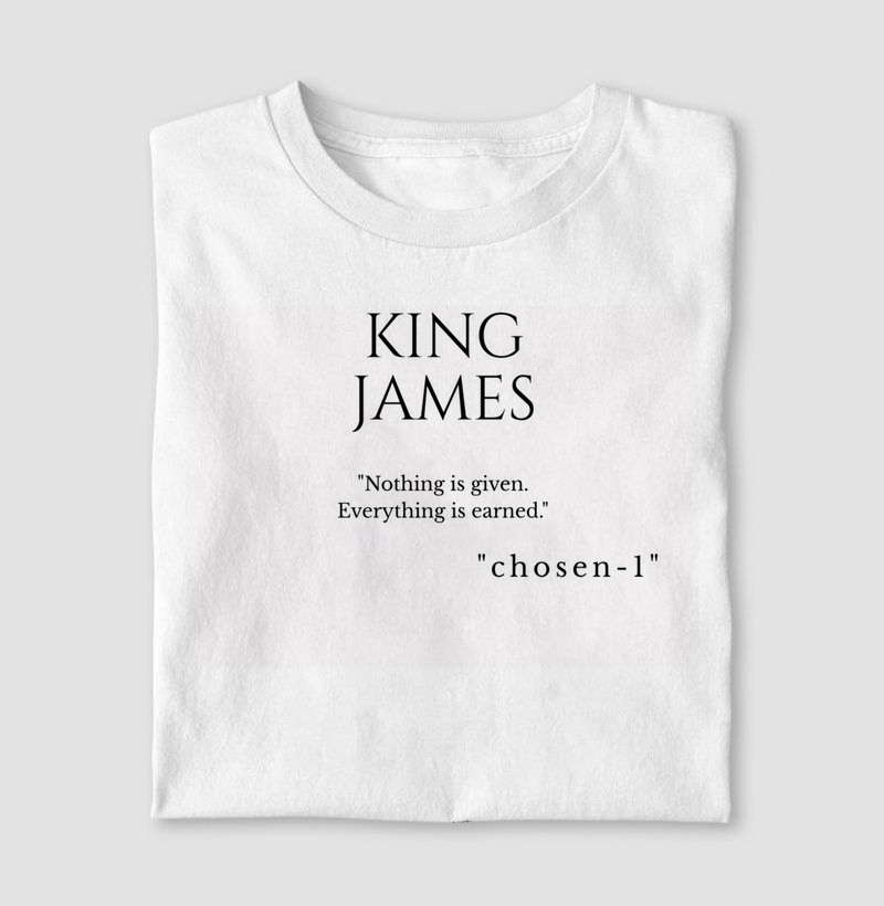 Camiseta "King James"