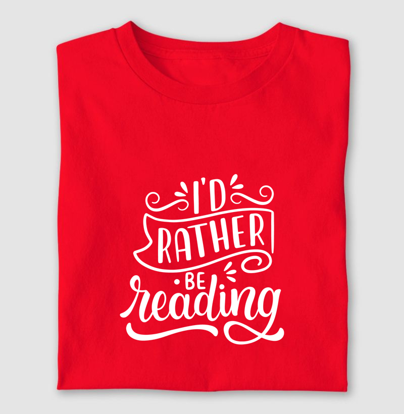 I'd rather be reading