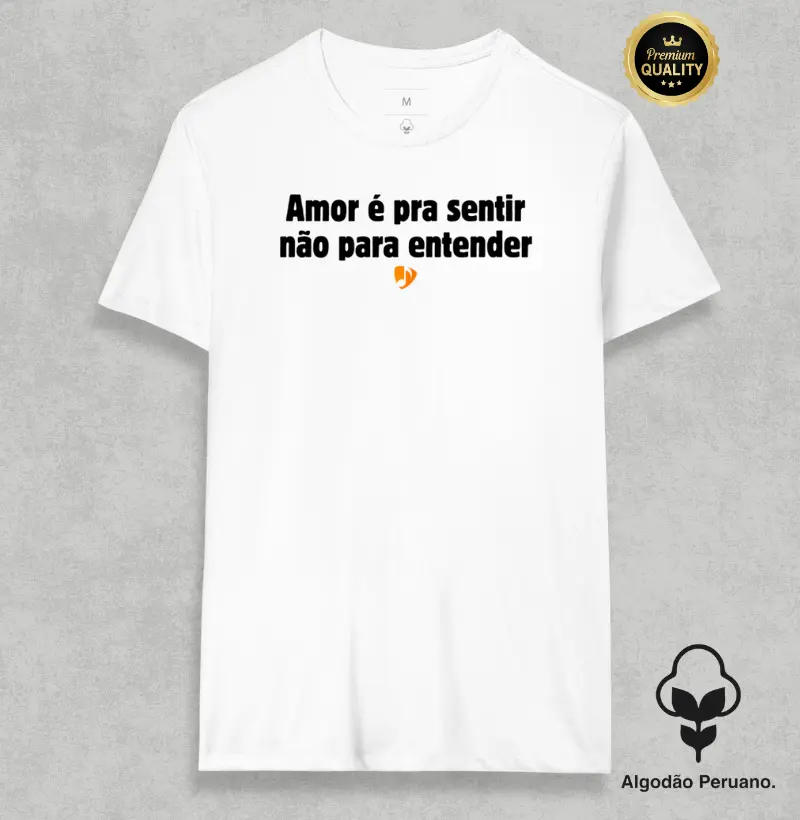Amor é pra sentir não pra entender