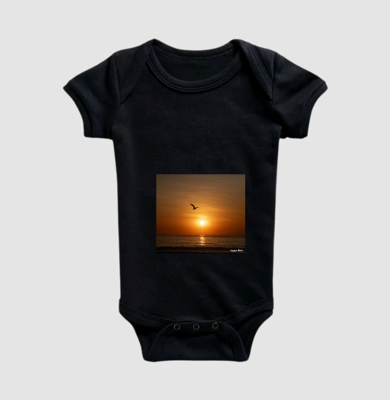 Camiseta Gaivota Sunrise Bolso