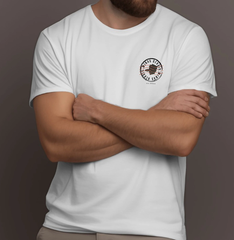 Selo de Minas Gerais - 100% Algodão Peruano