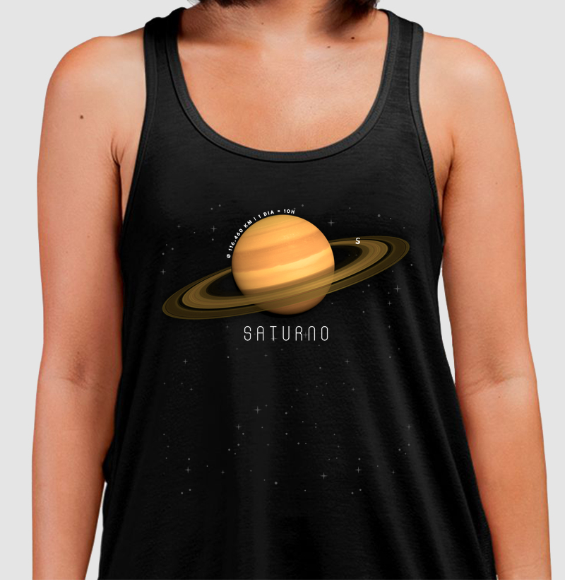 Saturno, o Senhor dos Anéis. Camiseta Supernova Estampada 