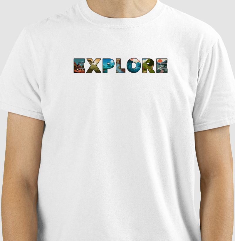 Camiseta Explore - Masculina