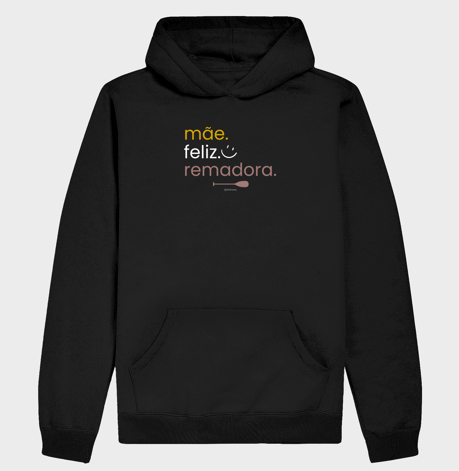 Mãe. Feliz. Remadora.