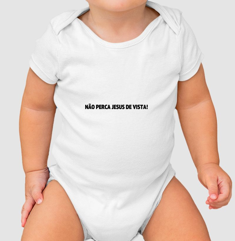 CAMISETA OVERSIZED NÃO PERCA JESUS DE VISTA