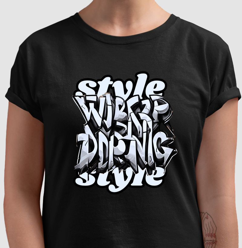 camiseta streetwear