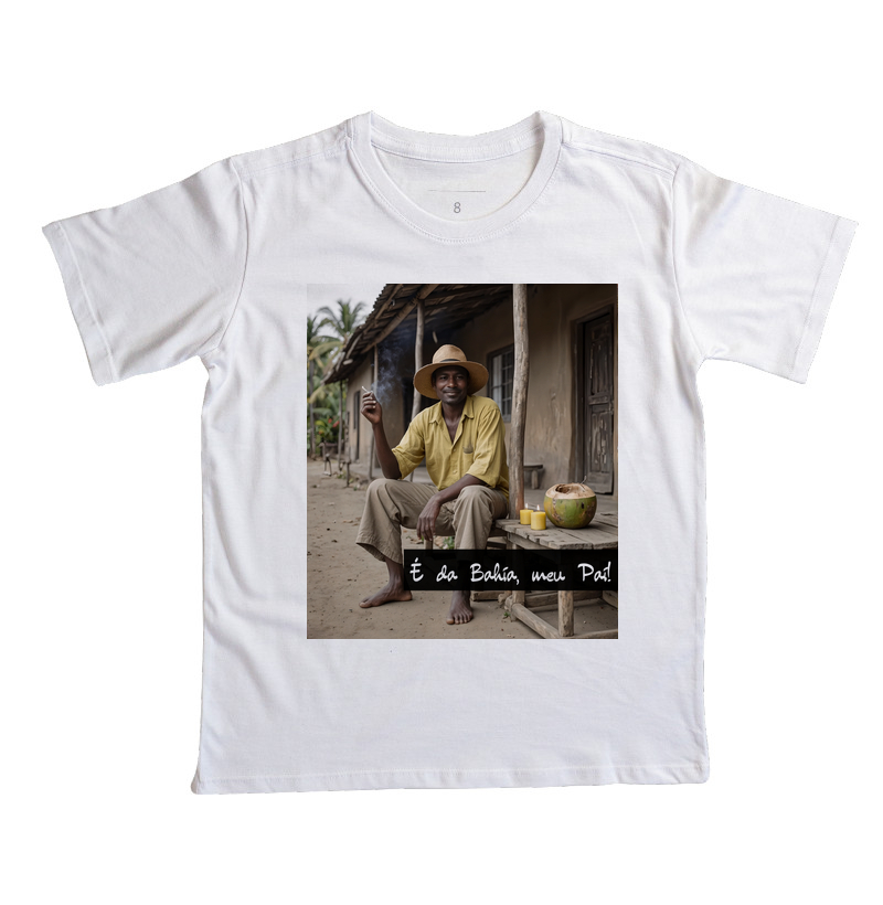Camiseta Infantil - Baiano - Imagem 4
