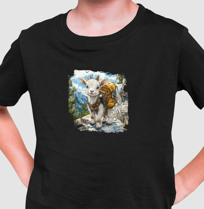 Camiseta Cabra Viajante Kids