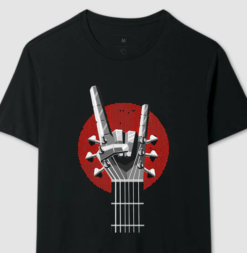 Camiseta Rock and Roll