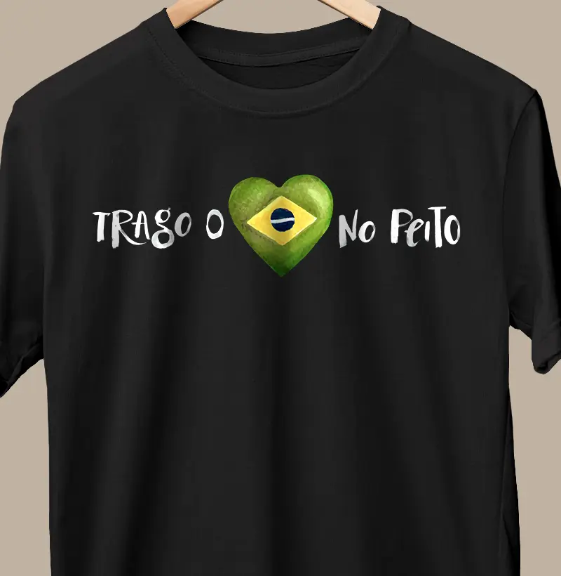 Brasil no peito