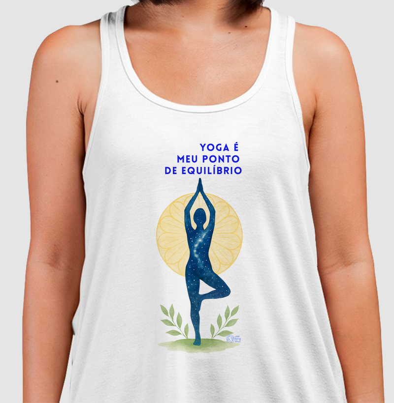 YOGA É MEU PONTO DE EQUILÍBRIO