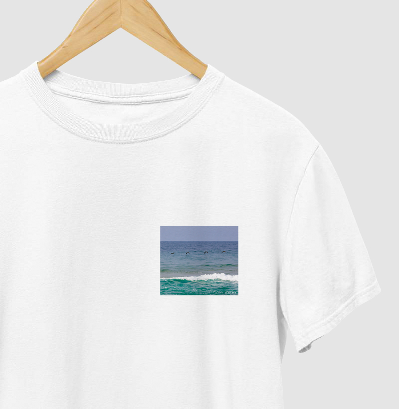 Camiseta Gaivotas #3 Bolso