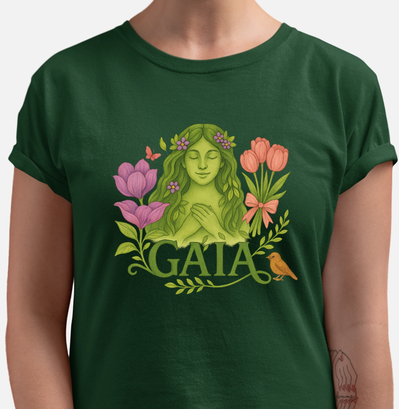 Camisetas Deusas - Gaia