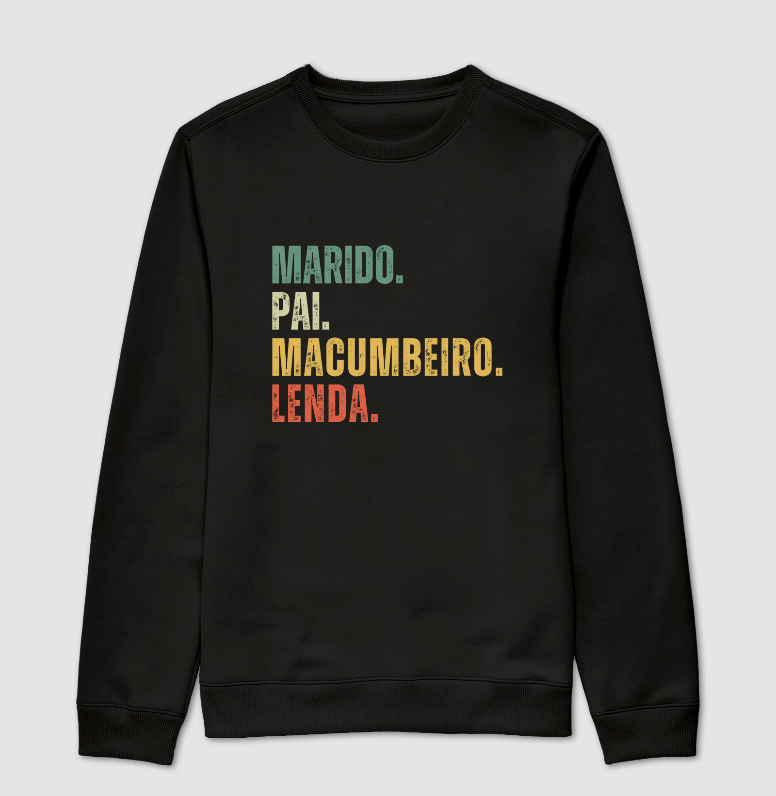 MARIDO. PAI. MACUMBEIRO. LENDA.