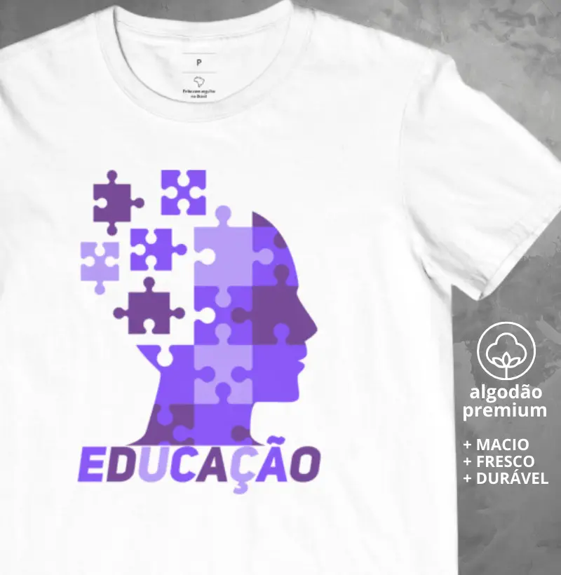Camiseta Educação