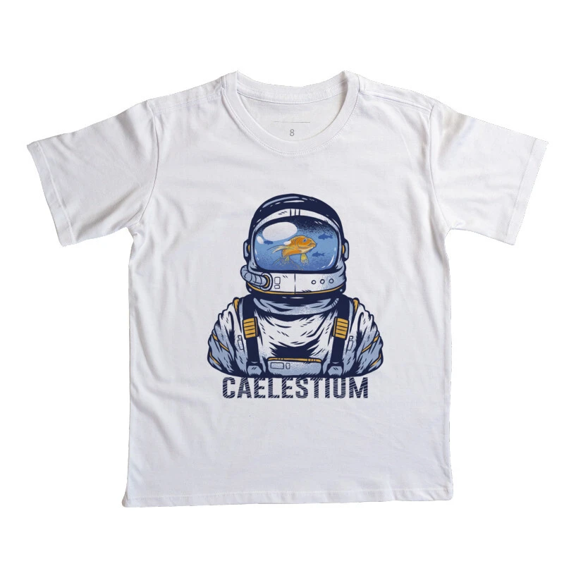 Camiseta Infantil Aquarium Astronaut