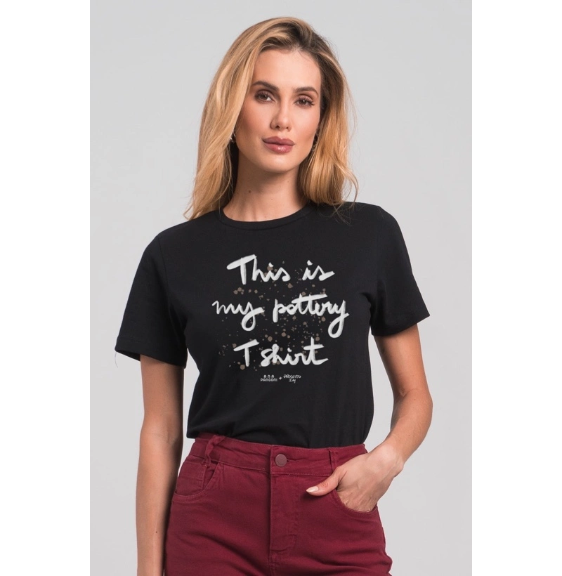 This is my pottery t shirt