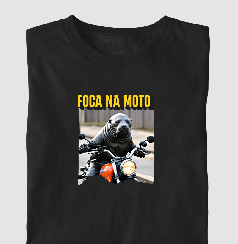 Foca na moto