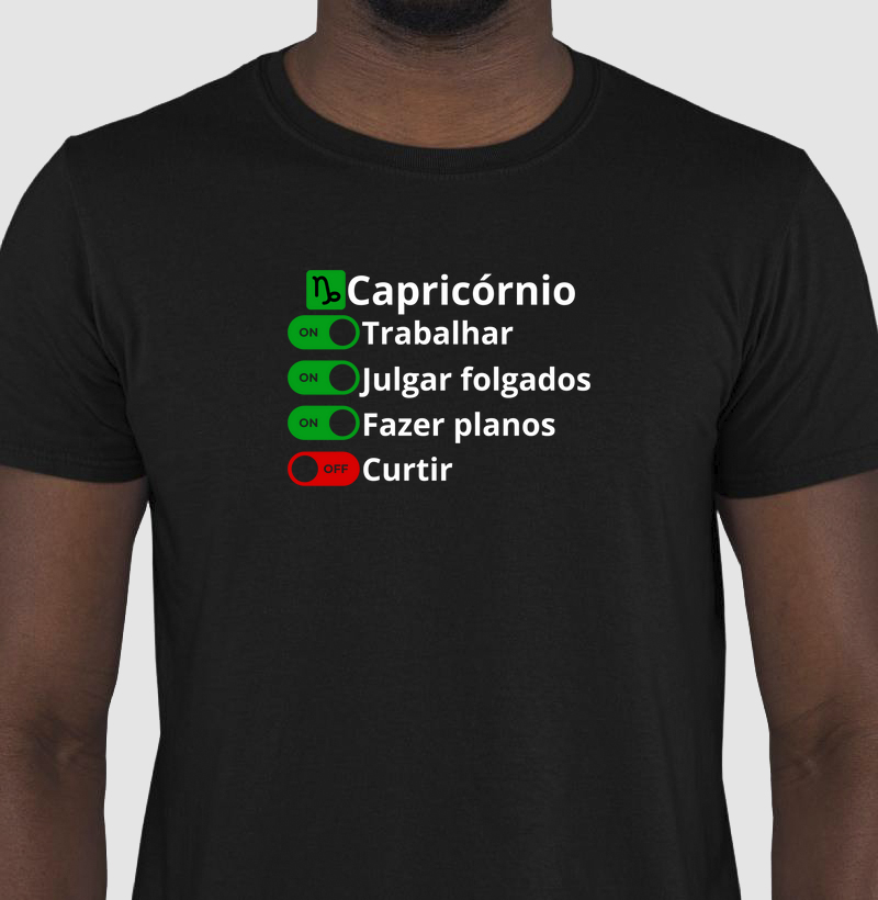 Camiseta Capricórnio CEO