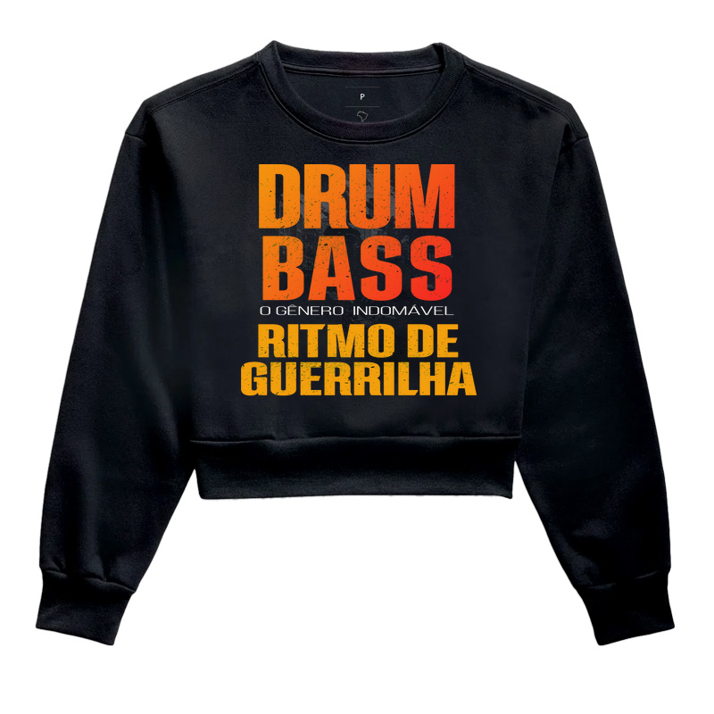 Camiseta Drum Bass Ritmo de Guerrilha