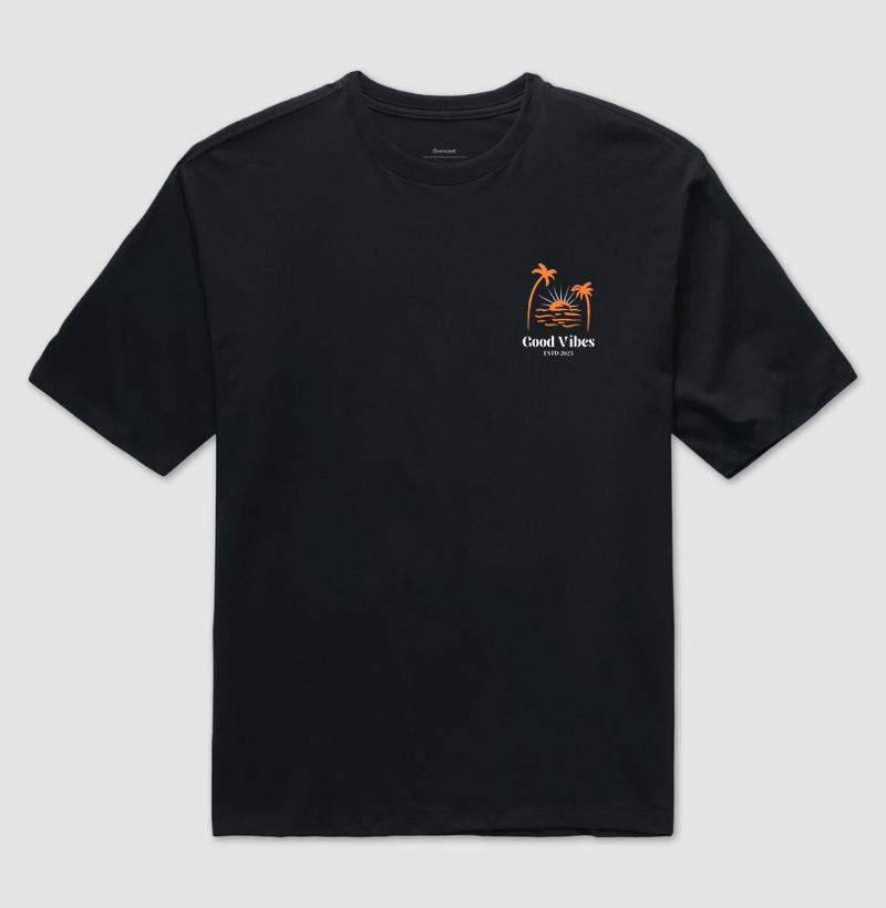 Camiseta good vibes