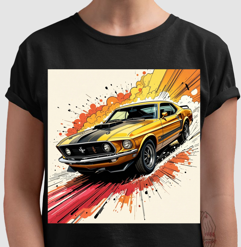 Camiseta Mustang Smash