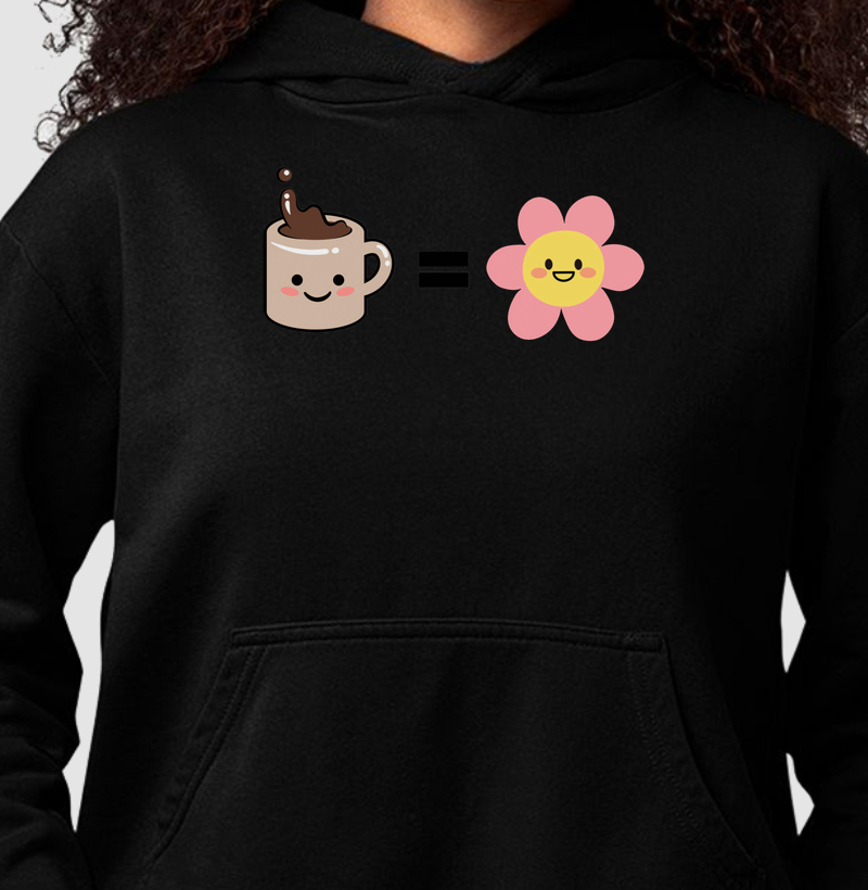 HONESTEE COFFEE & FLOWER Hoodie