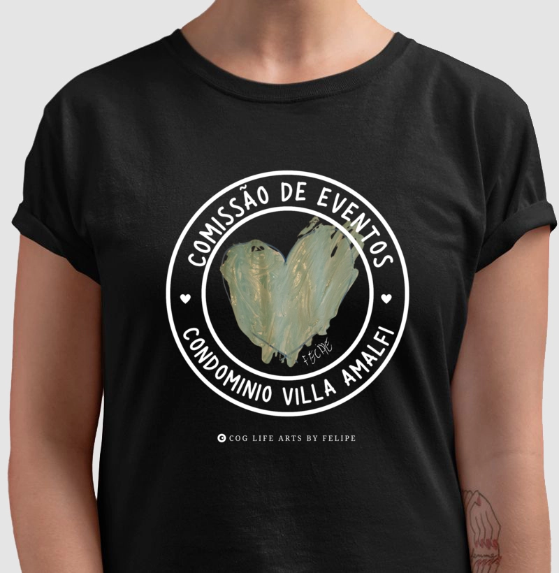 Camiseta Adulto Coração by Felipe Miranda