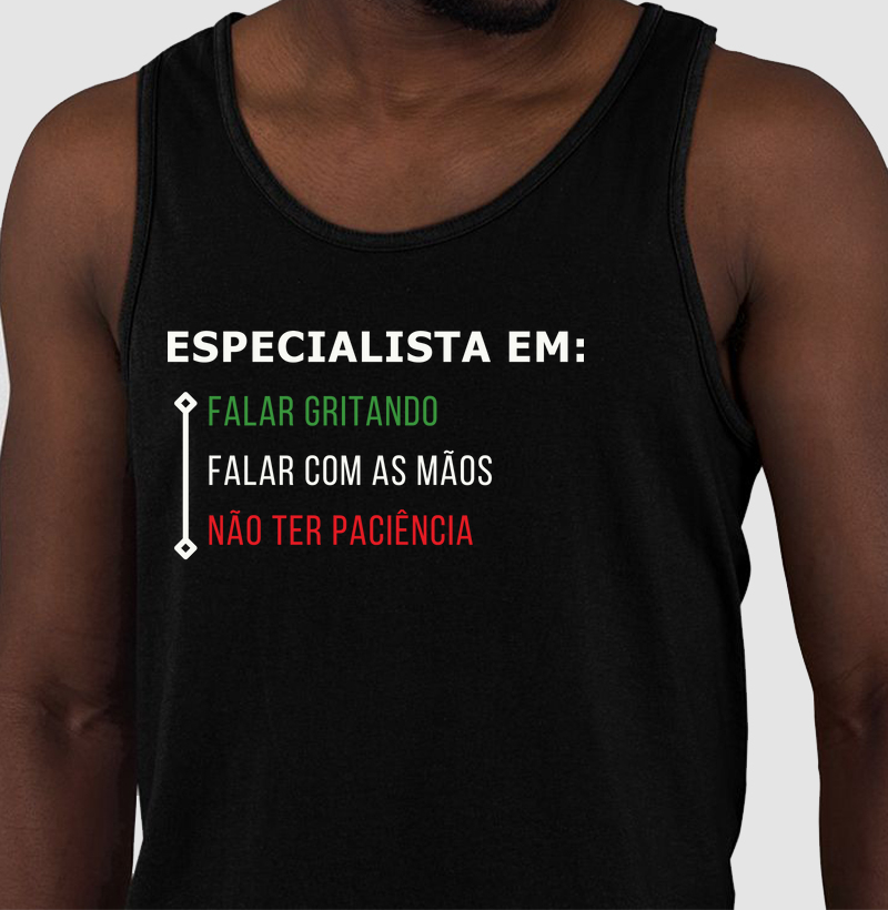 Especialista em: