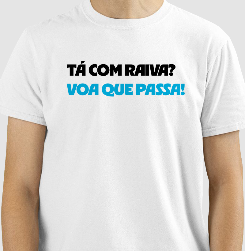 Tá com raiva?