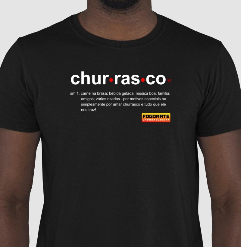 Camiseta - Churrasco Dicionário