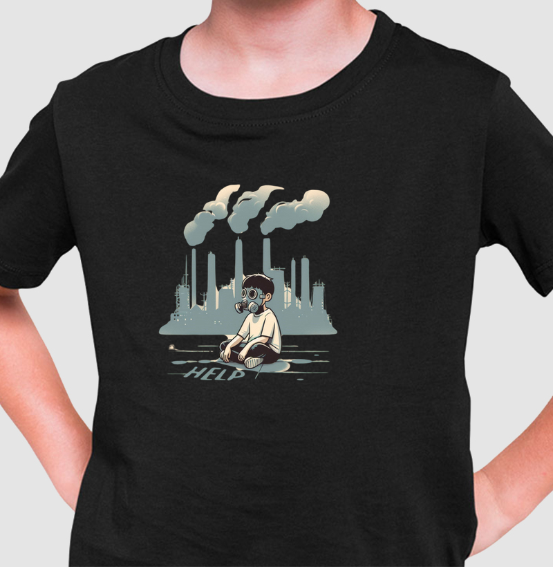 Camiseta Infantil Help
