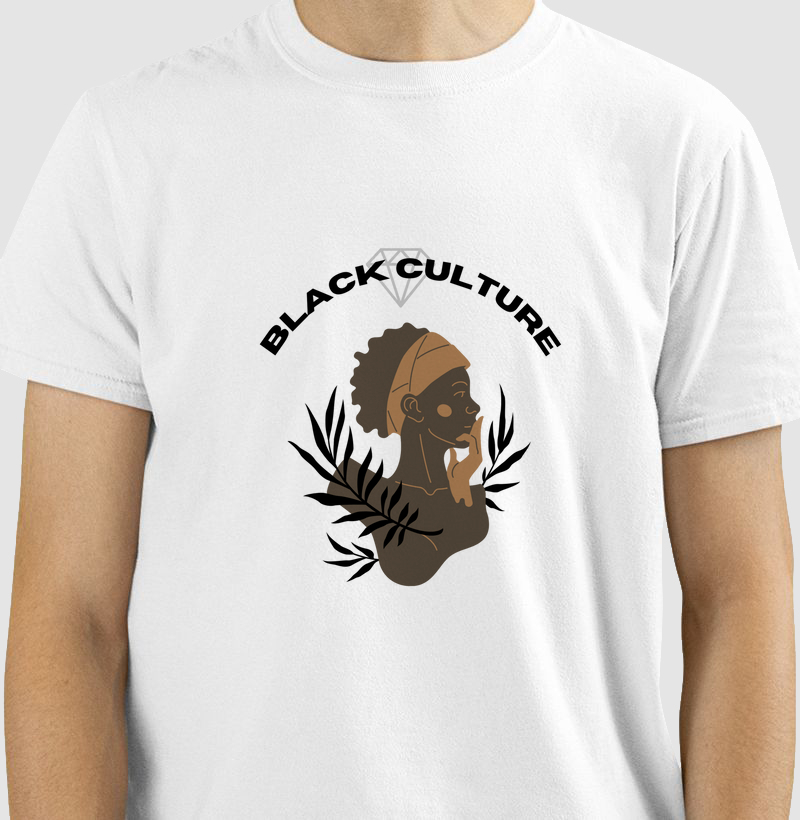 Camiseta cultura negra