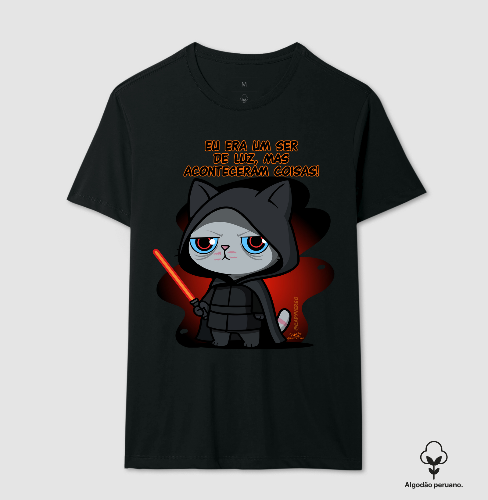Camiseta Gato Sincero coisas