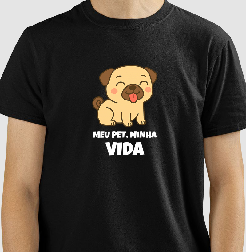 Pug - Meu pet, minha vida