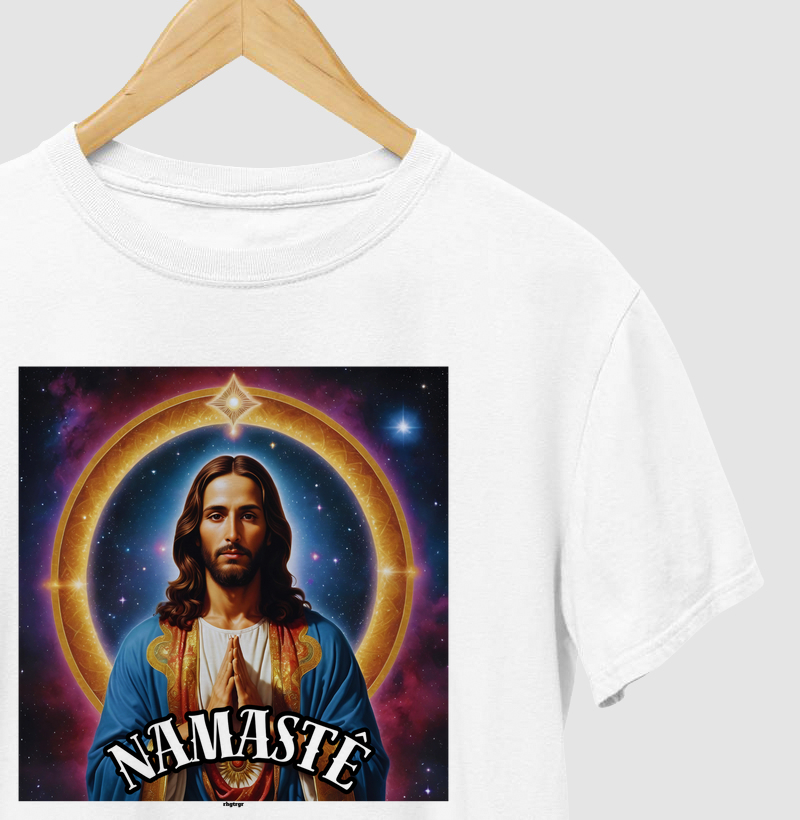 CAMISETA JESUS NAMASTÊ!