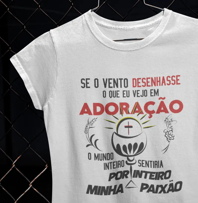 Se o vento desenhasse o que eu vejo em adoração