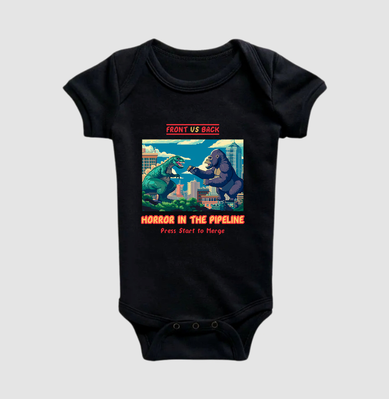Horror in the Pipeline – Camiseta Front vs Back